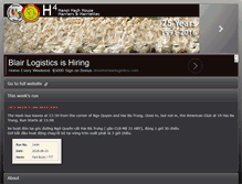 Tablet Screenshot of hanoih3.com